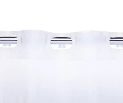 Clear FlexHook Medium-Weight PEVA Shower Liner