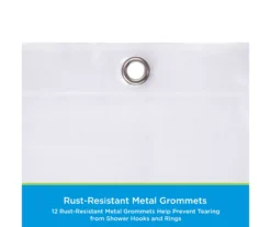 Clear MicroCLEAN Medium-Weight XL PEVA Shower Liner 9 Clear MicroCLEAN Medium-Weight XL PEVA Shower Liner -Cuisinart Store 810587904 4