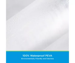 Clear MicroCLEAN Medium-Weight XL PEVA Shower Liner 10 Clear MicroCLEAN Medium-Weight XL PEVA Shower Liner -Cuisinart Store 810587904 5