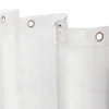 Clear Heavyweight Extra-Long PEVA Shower Liner