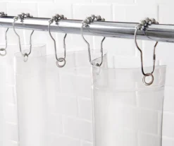 Clear Heavyweight Extra-Long PEVA Shower Liner 5 Clear Heavyweight Extra-Long PEVA Shower Liner -Cuisinart Store 810587907 3