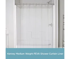 Kenney Medium-Weight PEVA Shower Liner, 2-Pack -Cuisinart Store 810587910 2