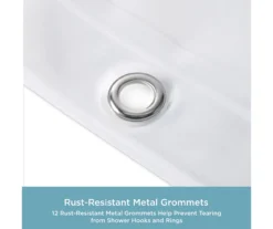 Kenney Medium-Weight PEVA Shower Liner, 2-Pack -Cuisinart Store 810587910 4