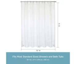 Kenney Medium-Weight PEVA Shower Liner, 2-Pack -Cuisinart Store 810587911 3