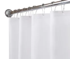 White Water-Repellant Fabric Shower Liner -Cuisinart Store 810587914 2