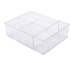 Kenney Storage Made Simple Clear 8-Compartment Expandable Organizer Tray -Cuisinart Store 810587921 5