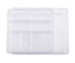 Kenney Storage Made Simple Clear 8-Compartment Expandable Organizer Tray -Cuisinart Store 810587922 2