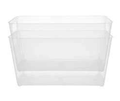 Kenney Storage Made Simple Clear Handled Organizer Bin -Cuisinart Store 810587923 3