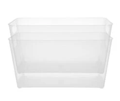 Kenney Storage Made Simple Clear Handled Organizer Bin -Cuisinart Store 810587924 4