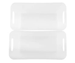Kenney Storage Made Simple Clear Handled Organizer Bin -Cuisinart Store 810587925 2