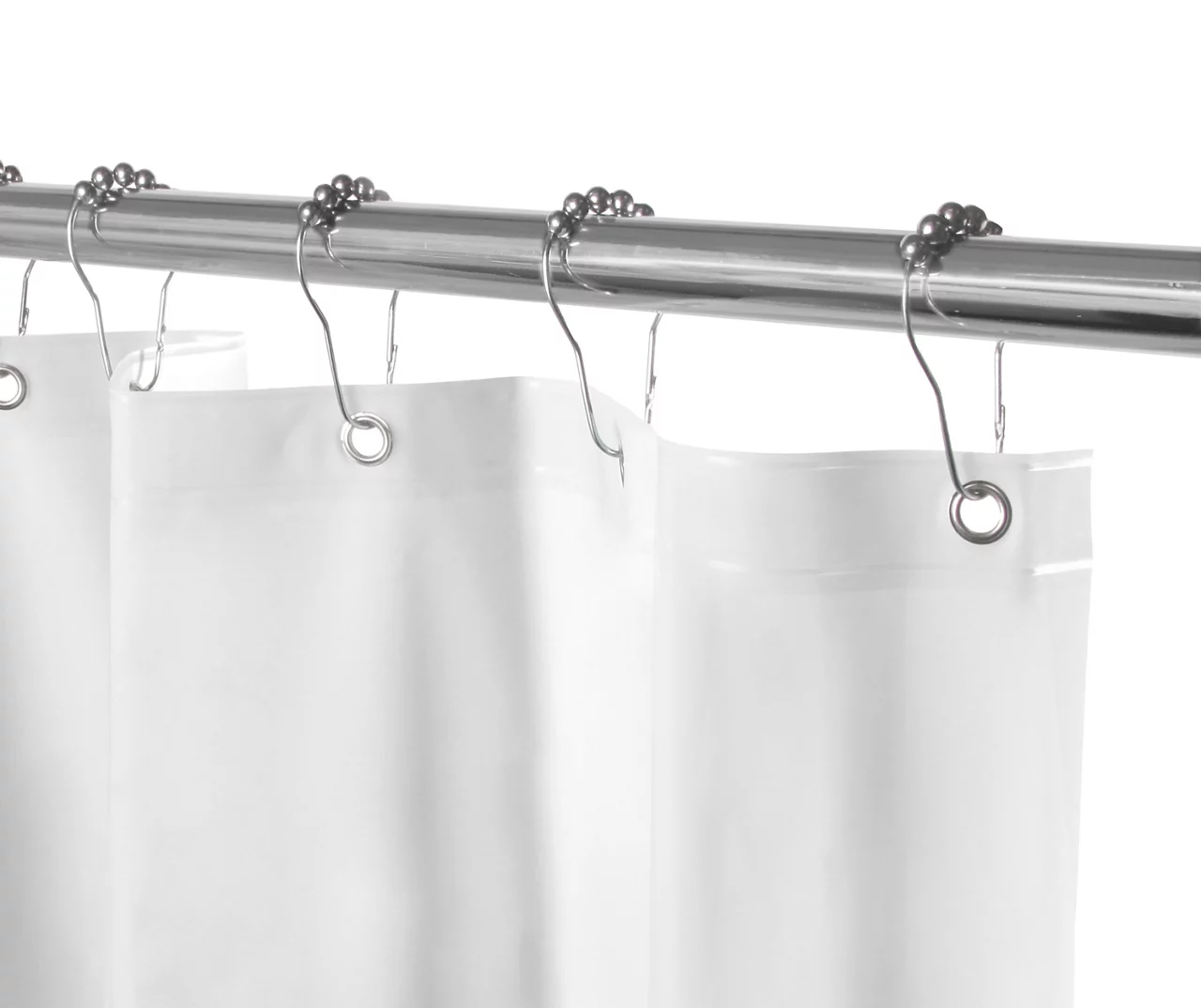 Kenney Microban Medium-Weight PEVA Shower Liner, 2-Pack 3 Kenney Microban Medium-Weight PEVA Shower Liner, 2-Pack - Image 3