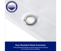 Kenney Microban Lightweight PEVA Shower Liner, 2-Pack 28 Kenney Microban Lightweight PEVA Shower Liner, 2-Pack -Cuisinart Store 810587929 5