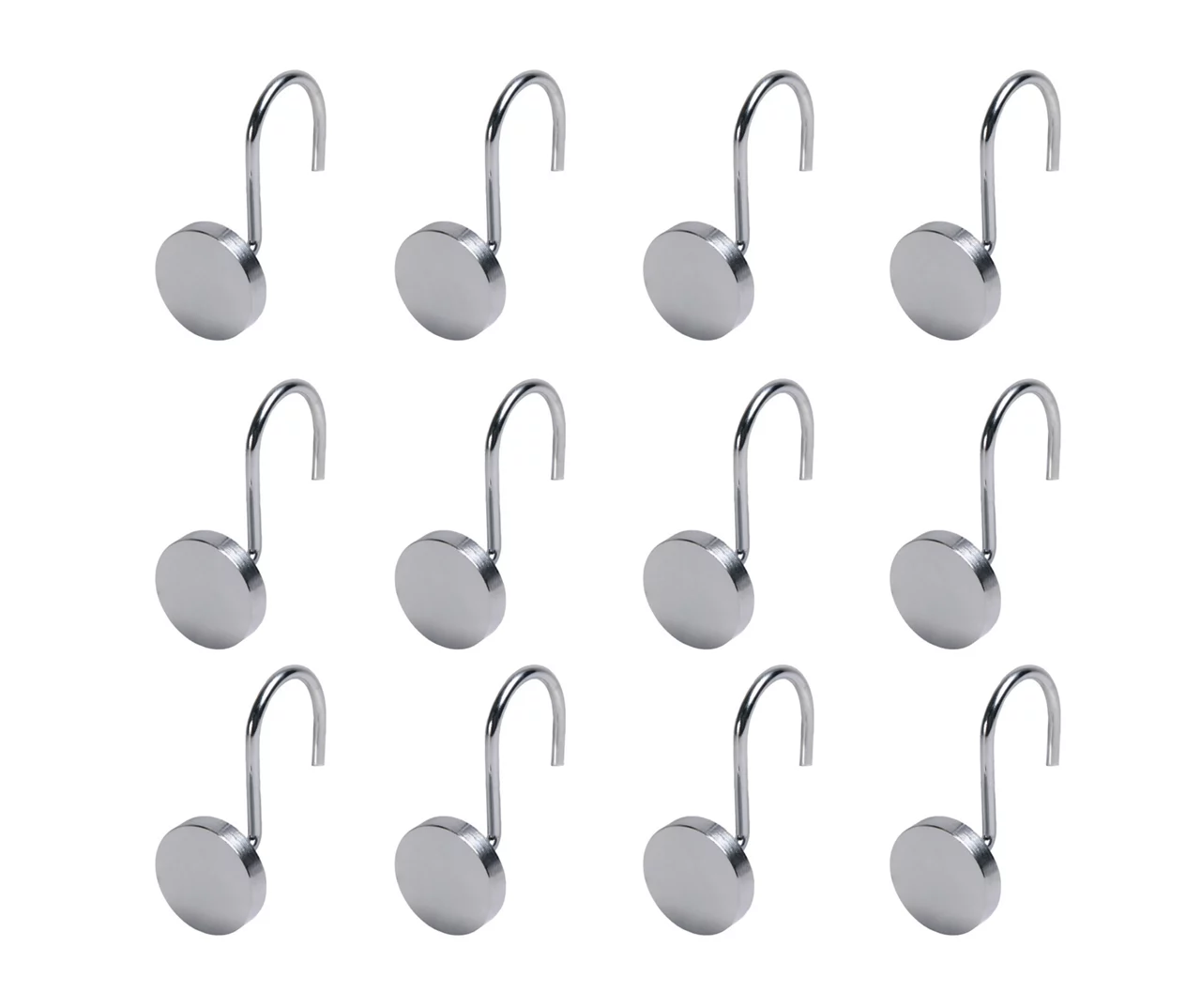 Kenney Resort Portfolio Maldives Shower Curtain Hooks, 12-Pack 3 Kenney Resort Portfolio Maldives Shower Curtain Hooks, 12-Pack - Image 3