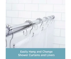 Kenney Beaded Roller Shower Curtain Double Hooks, 12-Pack -Cuisinart Store 810587934 2