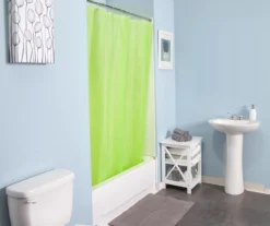 Kenney 13-Piece Medium-Weight PEVA Shower Liner & Roller Ring Set -Cuisinart Store 810587944 2