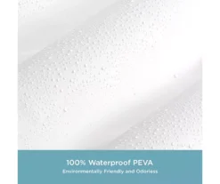 Kenney 13-Piece Medium-Weight PEVA Shower Liner & Roller Ring Set -Cuisinart Store 810587946 4