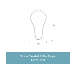 Kenney 13-Piece Medium-Weight PEVA Shower Liner & Roller Ring Set -Cuisinart Store 810587946 6