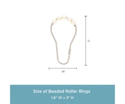 Kenney 13-Piece Medium-Weight PEVA Shower Liner & Roller Ring Set -Cuisinart Store 810587948 6