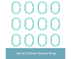 Kenney 13-Piece Lightweight PEVA Shower Liner & C-Ring Set -Cuisinart Store 810587953 7