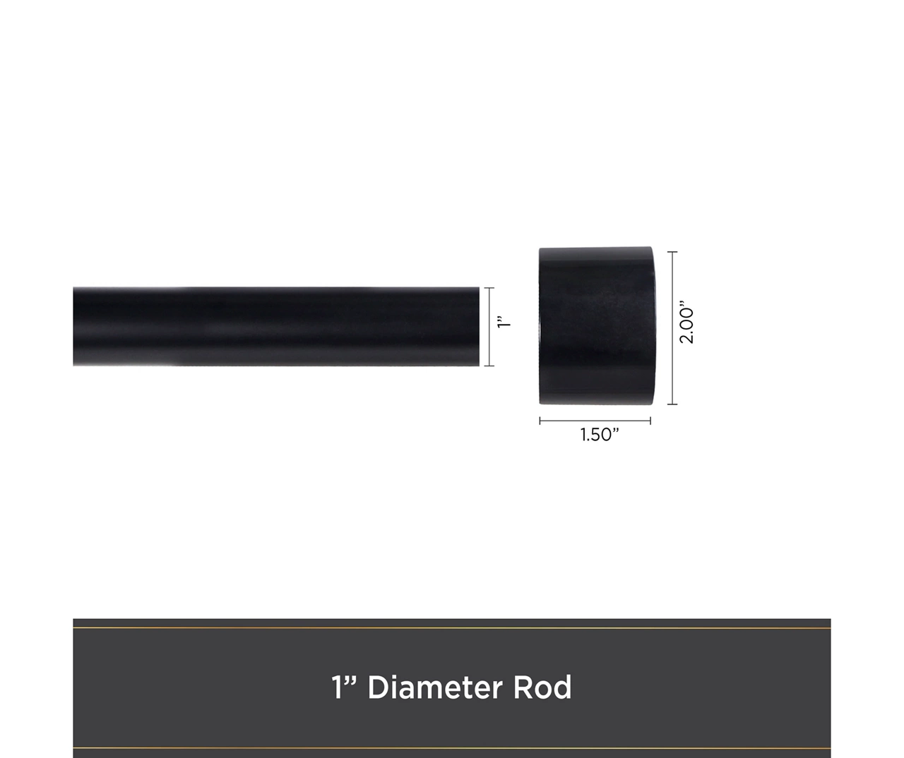 Kenney Resort Portfolio Maldives Twist & Fit Adjustable Shower Curtain Rod 10 Kenney Resort Portfolio Maldives Twist & Fit Adjustable Shower Curtain Rod - Image 10