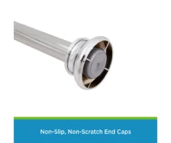 Kenney Twist & Fit Spring Tension Shower Curtain Rod 34 Kenney Twist & Fit Spring Tension Shower Curtain Rod -Cuisinart Store 810587957 4