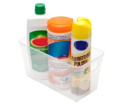 Storage Made Simple Clear Organizer Bin With Handles, 2-pack -Cuisinart Store 810587984 5