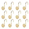 Kenney Resort Portfolio Maldives Shower Curtain Hooks, 12-Pack
