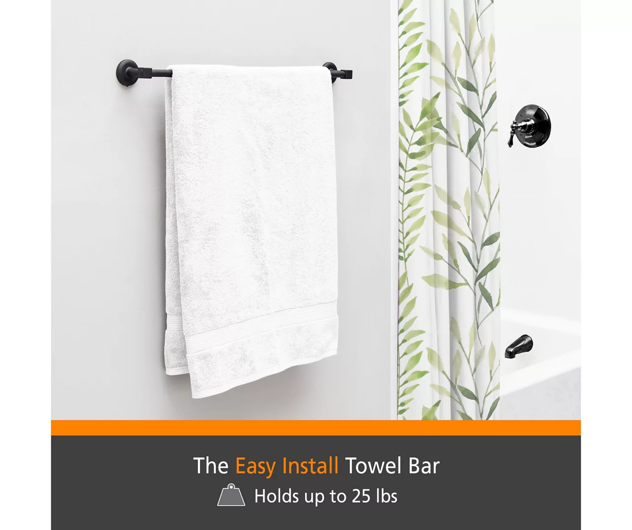 Kenney Fast Fit™ Macie 4-Piece Bath Hardware Set 6 Kenney Fast Fit™ Macie 4-Piece Bath Hardware Set - Image 6