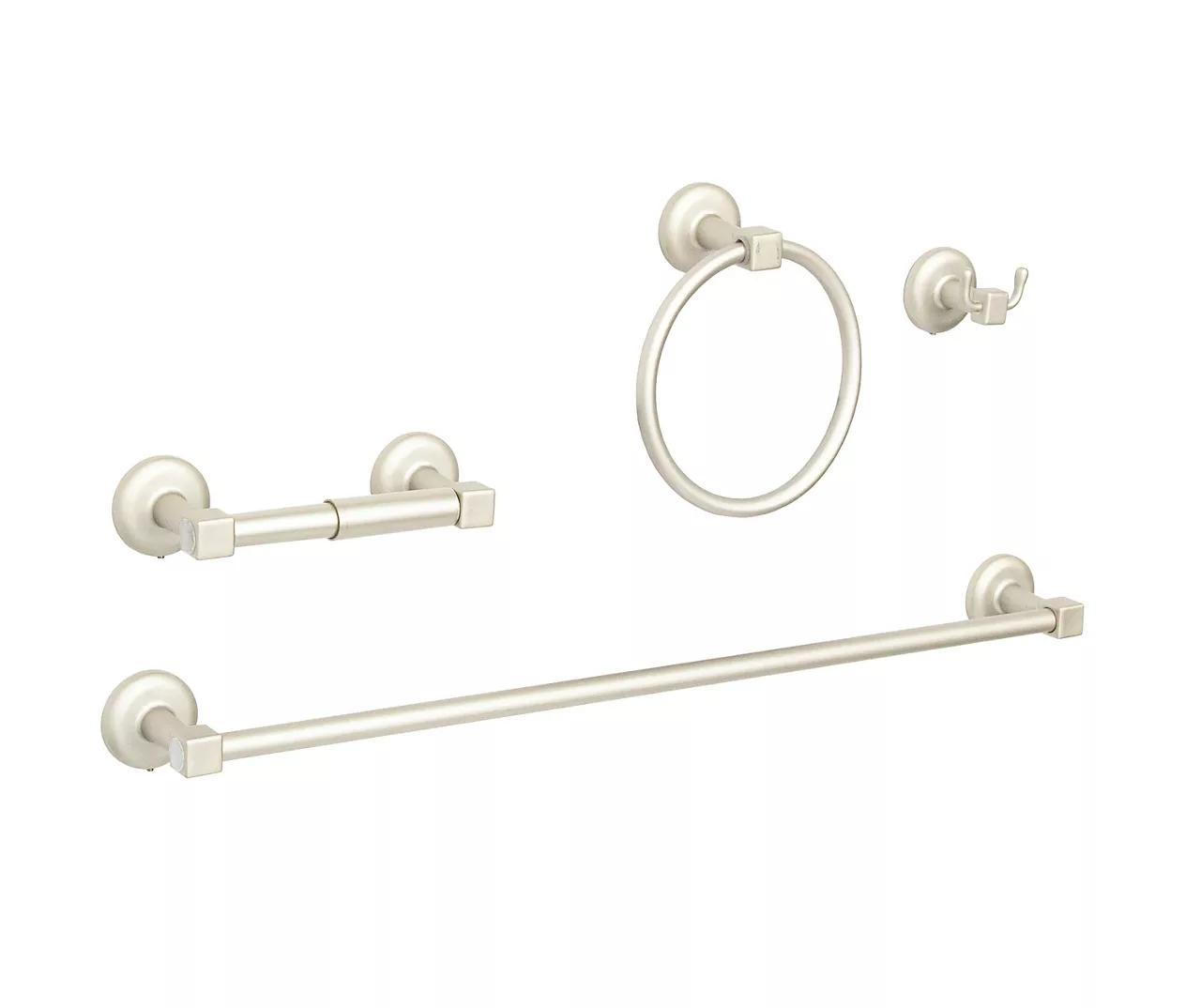 Kenney Fast Fit™ Macie 4-Piece Bath Hardware Set 2 Kenney Fast Fit™ Macie 4-Piece Bath Hardware Set - Image 2
