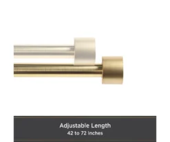 Kenney Resort Portfolio Maldives Twist & Fit Adjustable Shower Curtain Rod -Cuisinart Store 810588012 3