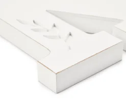 White Leaf-Embossed Letter Tabletop Plaque 15 White Leaf-Embossed Letter Tabletop Plaque -Cuisinart Store 810588238 810588236 810588240 810588235 810588441 810588239 1 A8