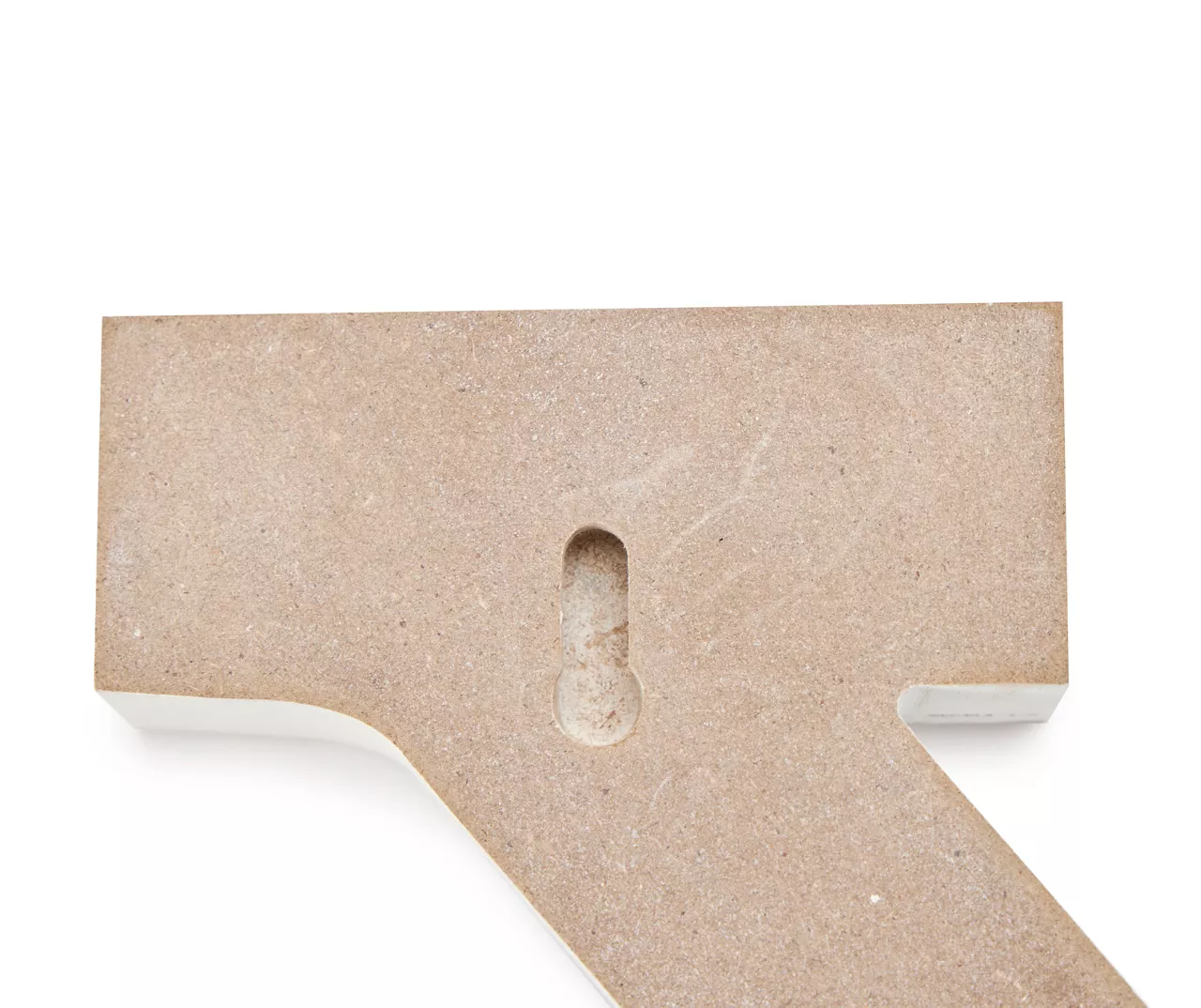 White Leaf-Embossed Letter Tabletop Plaque 7 White Leaf-Embossed Letter Tabletop Plaque - Image 7