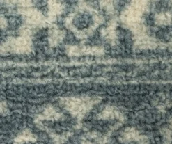 Jay Blue & Cream Geometric Kitchen Rug, (30" X 18") -Cuisinart Store 810591258 6