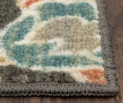 Mynah Gray & Mustard Floral Kitchen Rug, (30" X 18") -Cuisinart Store 810591331 4