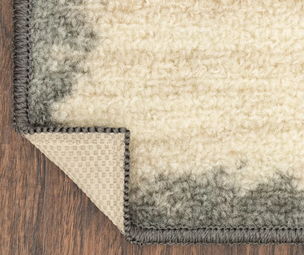 "Farmers Market" Gray & Beige Kitchen Rug, (30" X 18") 3 "Farmers Market" Gray & Beige Kitchen Rug, (30" X 18") - Image 3