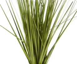 Green Decorative Grass In White Round Pot -Cuisinart Store 810591365 A0 1
