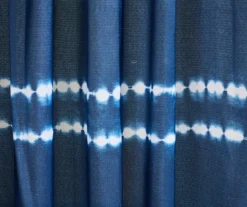 Bell Navy & White Ink Blot Polyester Shower Curtain Set -Cuisinart Store 810591918 A8 3