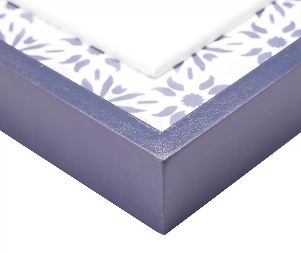 Grecian Getaway "My Happy Place" Navy & White Framed Wall Plaque 3 Grecian Getaway "My Happy Place" Navy & White Framed Wall Plaque - Image 3