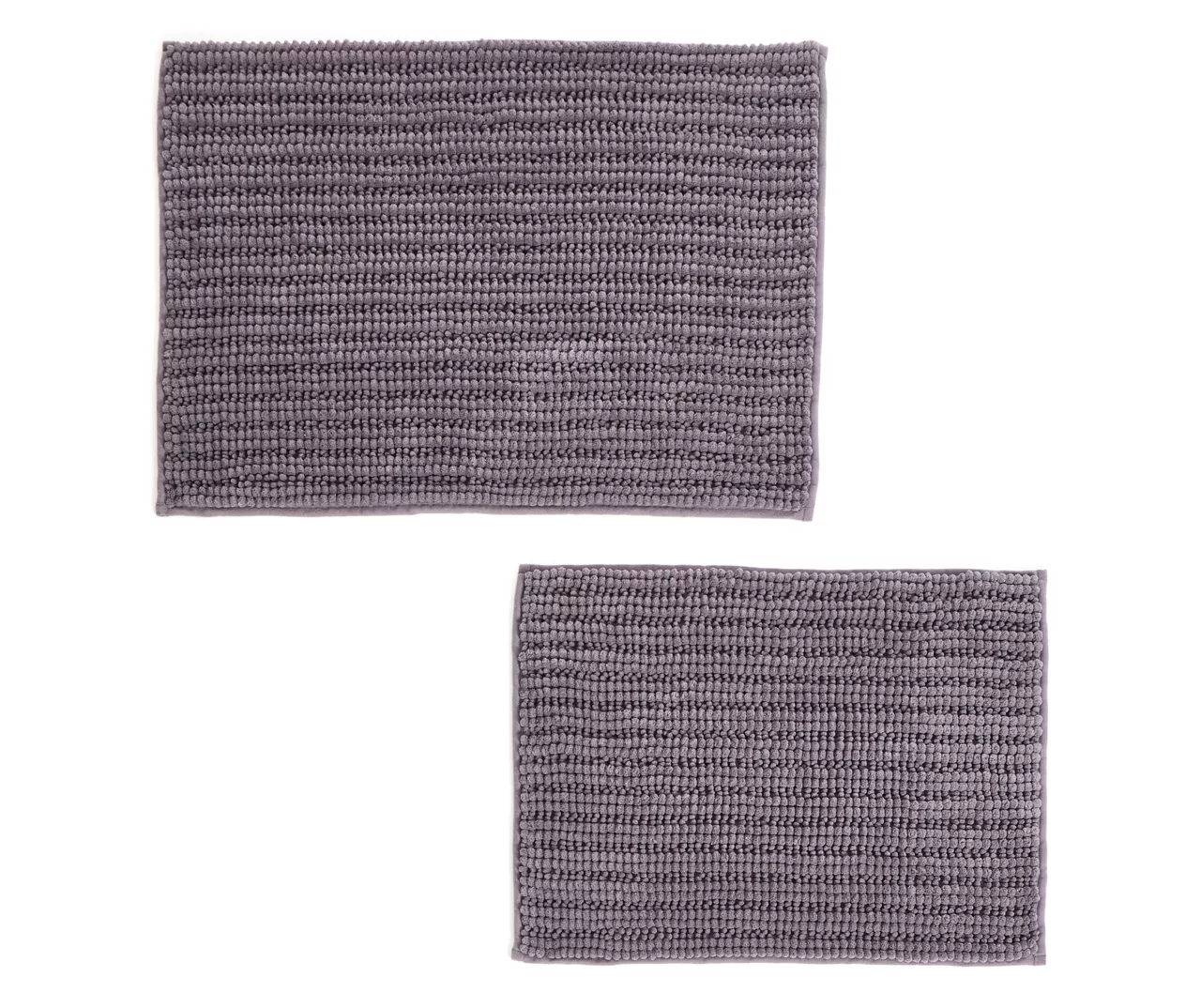 Smoked Pearl 2-Piece Bath Rug Set 1 Smoked Pearl 2-Piece Bath Rug Set
