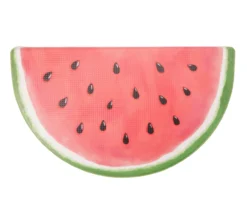 Pink & Green Watermelon Shaped Cloudstep Mat