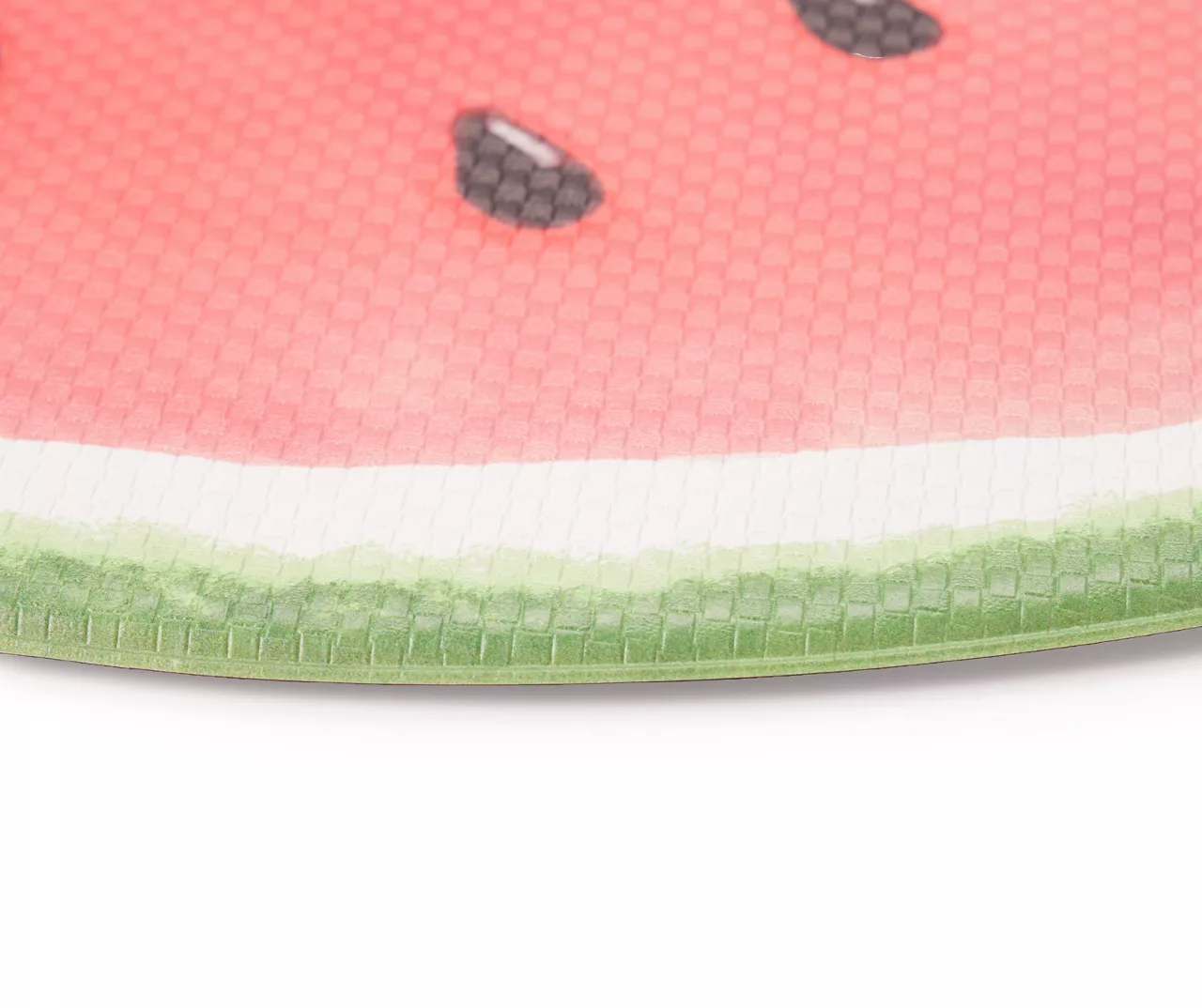 Pink & Green Watermelon Shaped Cloudstep Mat 3 Pink & Green Watermelon Shaped Cloudstep Mat - Image 3