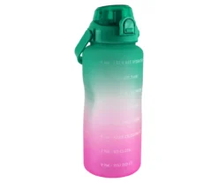 Ombre Motivational Soft Touch Water Bottle, 64 Oz.
