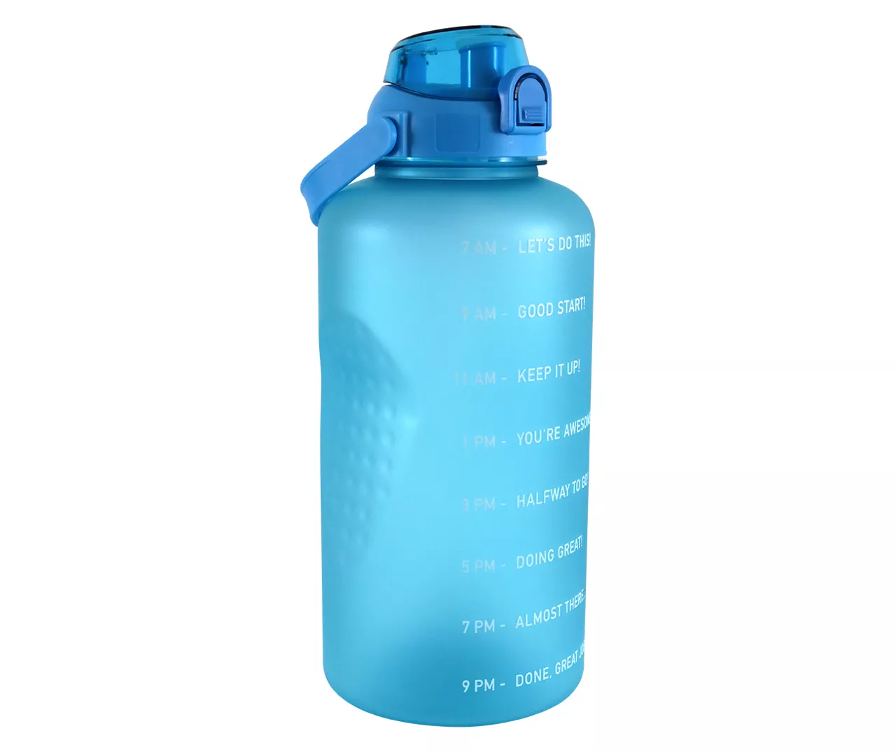 Motivational Soft Touch Water Bottle, 128 Oz. 1 Motivational Soft Touch Water Bottle, 128 Oz.
