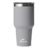 Mountain Rim Gray Stainless Steel Travel Tumbler, 40 Oz.