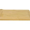 Bamboo Cutting Board With Handle, (14" X 10")