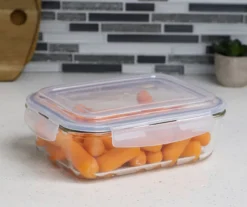 Clear & Indigo Glass Food Storage Container, (51 Oz.) -Cuisinart Store 810596955 A0