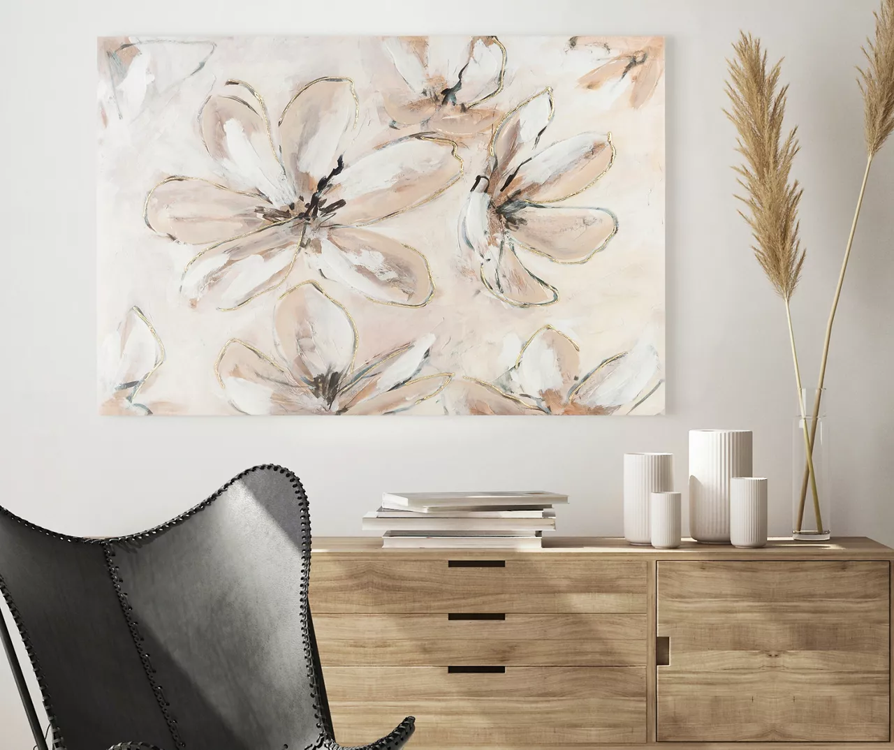 Softness Textured Wrapped Canvas 3 Softness Textured Wrapped Canvas - Image 3