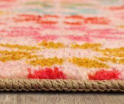 Enchanted Floral Pink & Multi-Color Area Rug, (5' X 8') 13 Enchanted Floral Pink & Multi-Color Area Rug, (5' X 8') -Cuisinart Store 810599707 A8 4