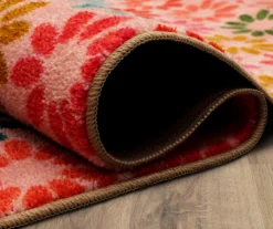 Enchanted Floral Pink & Multi-Color Area Rug, (5' X 8') 15 Enchanted Floral Pink & Multi-Color Area Rug, (5' X 8') -Cuisinart Store 810599707 A8 5