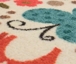 Mohawk Enchanted Forest Beige & Coral Area Rug -Cuisinart Store 810599751 A8 3